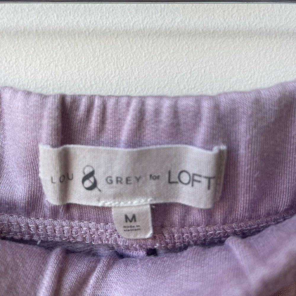 Lou & Grey Jogger Sweatpants Stretch Drawstring Elastic Waist Super Soft Medium - Picture 6 of 6